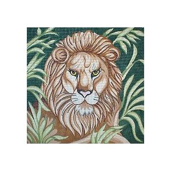 #19 Lion in Foliage Image