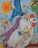Chagall - The Bridal Pair