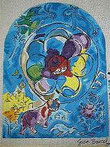 Chagall Jerusalem - Benjamin
