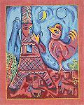 Chagall - The Eiffel Tower