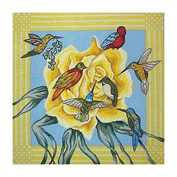 #196 Hummingbird Rose Image