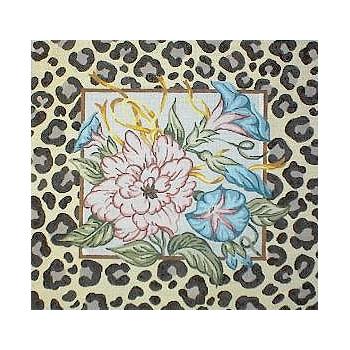#105 Morning Glory on Leopard Image