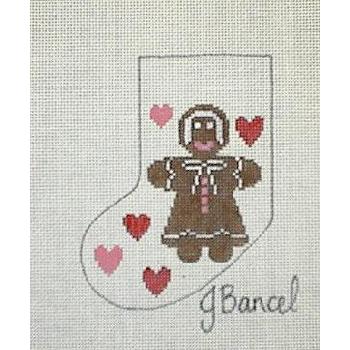 #809 Ginger Girl Christmas Ornament Image