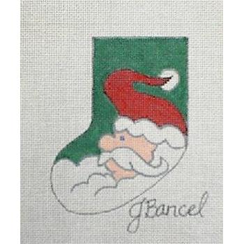 #810 Santa Christmas Ornament Image