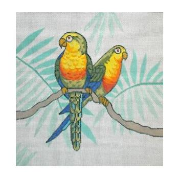 #53 Twin Parrots Image