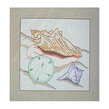 #202S Queen Conch on Beige Image