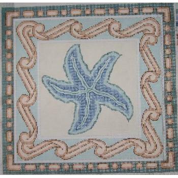 #215 Blue Starfish Scroll Image