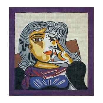 Needlepoint Originals - Canvases designed and hand-painted by Joan Bancel -  #331 Judah